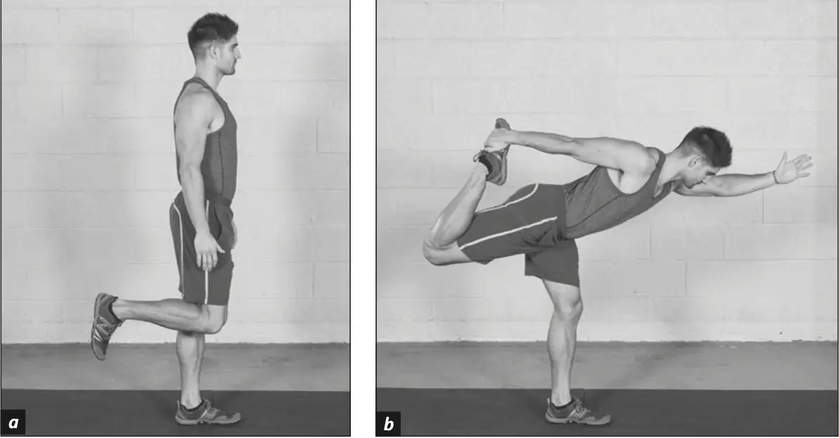 Figure 5.30 Standing Quadriceps Stretch.
