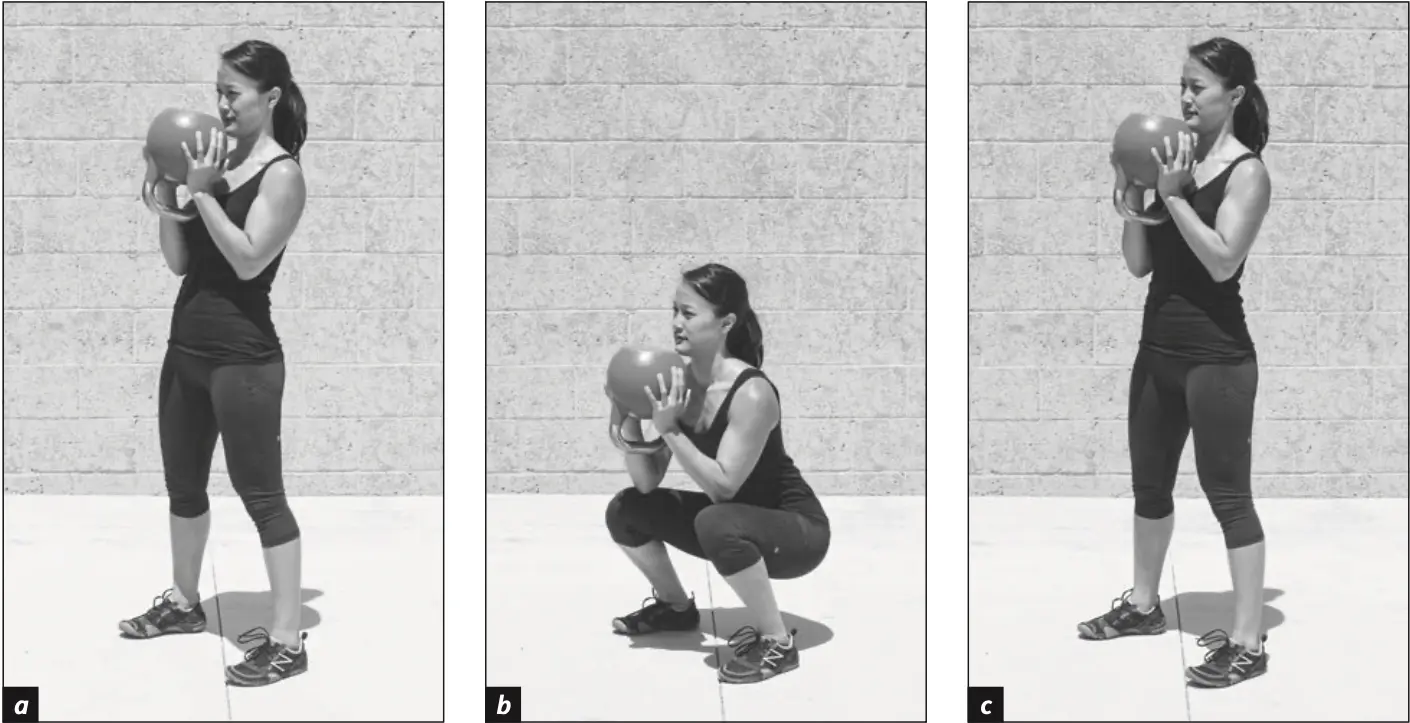 Figure 6.23 Goblet Squat.