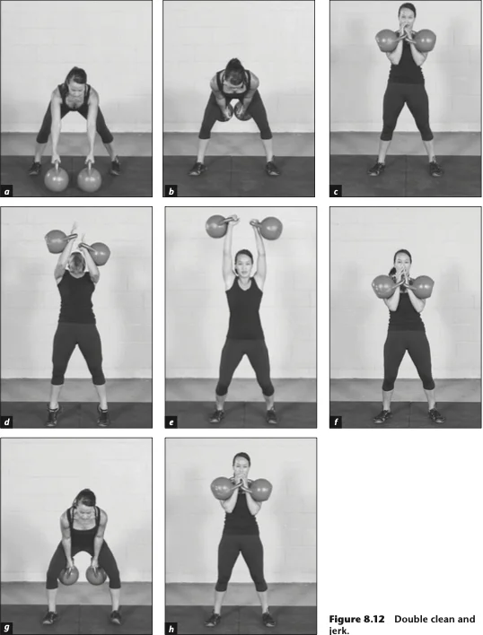 Figure 8.12  Double Clean And Jerk.