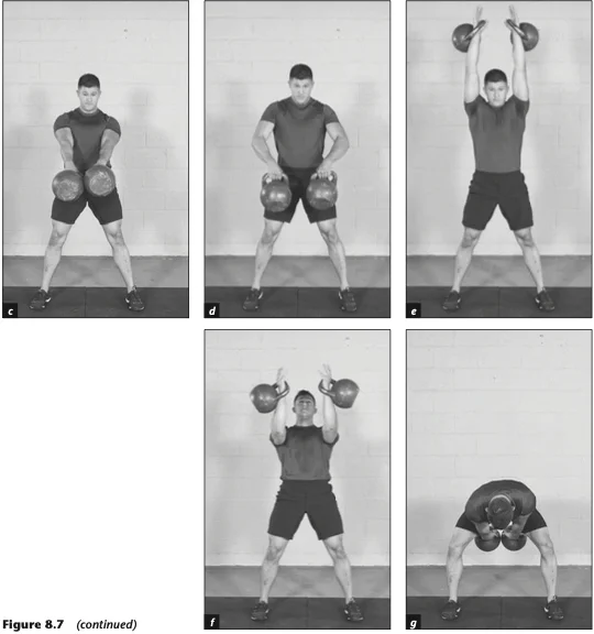Figure 8.7  Double Snatch.